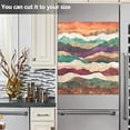thumbnail image 3 of Yayeee Magnetic Dishwasher Cover for The Front Decoration Home Kitchen Machine Sticker Protector, Artistic Desert Waves, 3 of 6