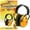 Yellow, variant on Amplim Hearing Protection Earmuff for Toddlers Kids Teens Young Adults - Purple