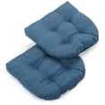 thumbnail image 2 of 19-inch U-Shaped Twill Tufted Dining Chair Cushion (Set of 2), 2 of 2