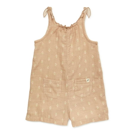 

easy-peasy Toddler Girl Bow Top Sleeveless Romper Sizes 12M-5T