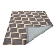 thumbnail image 4 of Rugsotic Carpets Hand Tufted Wool Eco-Friendly Area Rugs - 5'x8', Rectangle, Brown Beige, Modern Contemporary Design, High Pile Handmade Anti Skid Rugs for Living Room, Bed Room (K00303), 4 of 5