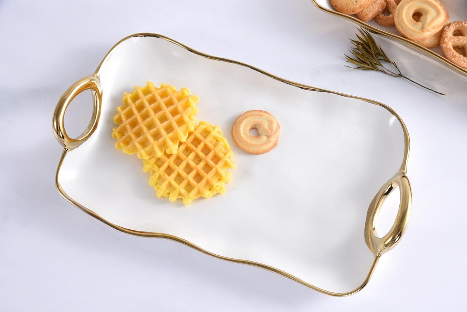 Pampa Bay Golden Handles Small Platter