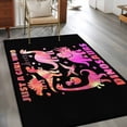 thumbnail image 2 of Kitchen Mats for Floor 3x5 Ft, Pink Dinosaur Non Slip Area Rugs for Kitchen Bedroom Entryway, JUST A Boy Who Loves Dinosaur Jungle Animals Washable Carpet Runner Rug Floor Mats for Bedroom, 2 of 8