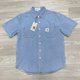 thumbnail image 1 of Carhartt Carhart camisa vaquera de verano top retro americano clásico para hombres y mujeres marca de moda de manga corta para hombres, 1 of 4