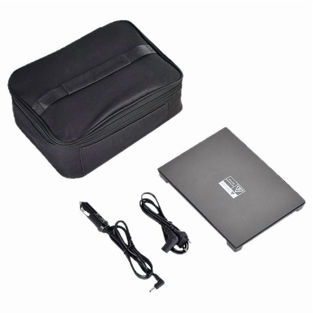 Bento Lunch Bag 12 V Car And Home Use Constant Temperature Heating Insulated Aluminum Foil Lining Portable Heating Lunch Tote