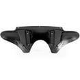 thumbnail image 4 of Krator 17" Tall Black Batwing Windshield Headlight Fairing Compatible with Victory Hammer S 2007-2012, 4 of 6