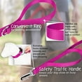 thumbnail image 6 of Country Brook Petz® 1 inch Deluxe Nylon Dog Leash, 6 Foot - Fuchsia, 6 of 6