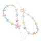 thumbnail image 4 of 2 piezas de adornos para teléfono con cuentas kawaii, correas para teléfono, accesorios colgantes con flores, 4 of 8