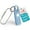 Blue, variant on IVATION Personal SOS Keychain Alarm with LED Strobe Light & Rechargeable Battery