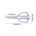 thumbnail image 3 of Dvkptbk Chicken Bone Scissors Multifunctional Chicken Scissors Stainless Steel Large Powerful Scissors for Outdoor Kitchen Kitchen & Dining, 3 of 6
