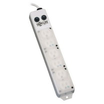 Tripp Lite Medical-Grade Power Strip for Patient Care Areas, 6 Outlets, 15 ft Cord, White (PS-615-HG-OEM)