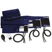 Prestige Medical 3-in-1 Aneroid Sphygmomanometer Set with Carry Case, Navy