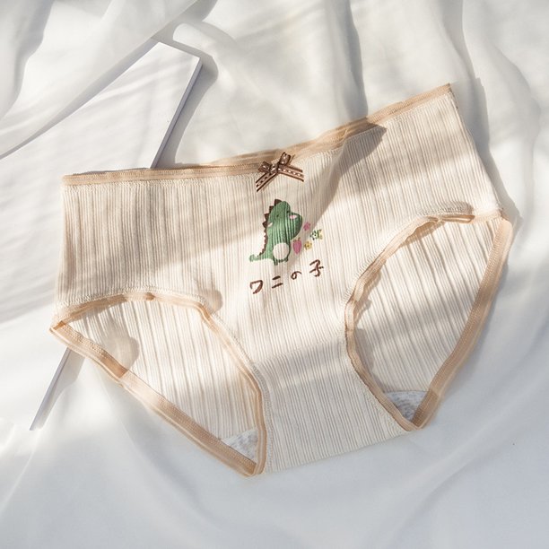 TrowBridge-bragas de dibujos animados para mujer, ropa interior cómoda y transpirable, calzoncillos de algodón para niña, lencería acogedora, ropa interior encantadora, oferta