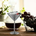 thumbnail image 4 of VALSEEL Kitchen Gadgets, 304 Stainless Steel Red Wine Glass Single Layer Goblet Restaurant,stainless Steel Wine Glass.220ml, 4 of 4