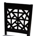 thumbnail image 3 of Baxton Studio Jackson Gray Upholstered Espresso Wood 4-Piece Dining Chair Set, 3 of 7