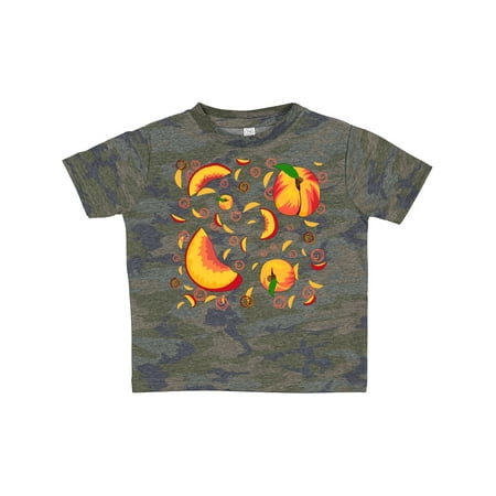 

Inktastic Peach Fruit Party Gift Toddler Boy or Toddler Girl T-Shirt