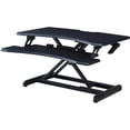 thumbnail image 1 of Lorell LLR99539 X-Type Slim Desk Riser, Black, 1 of 1