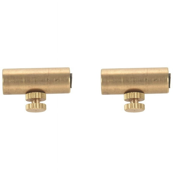 2X Professional Metal Wolf Tone Eliminator String Mute Suppressor for Cello(Copper)