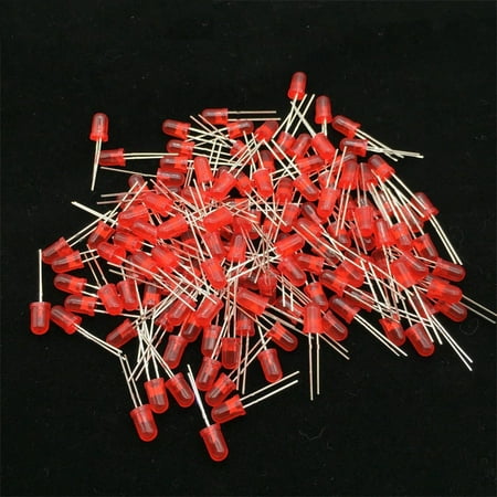 

1000x LED 5mm 1.9V - 3V DC Light Emitting Diodes Bright Round PCB Indicator 20mA