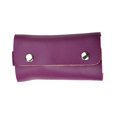 thumbnail image 3 of Soporte genérico para llaves de coche, llavero multifunción de piel sintética, funda para llaves Violeta, 3 of 8