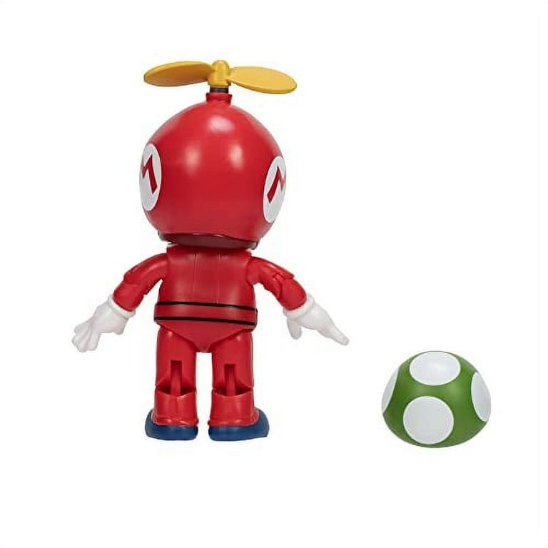 Figurine Solaire Banpresto 2006 - Kinoko Mushroom De Super Mario, Personnage Qui Oscille, 4.5cm, Boîte Abîmée