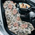 thumbnail image 3 of XYZCANDO Vintage Peony Pattern Car Seat Towel Cover Sweatproof for Gym Hiking, Non Slip Sweat-Absorbent Seat Covers Lightweight, 3 of 11