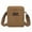 Coffee, variant on Kugisaki Sling Bag Canvas Shoulder Bag Casual Crossbody Bag Morning Exercise Commuting Walking Market Large Capacity Canvas Bag for Men Women