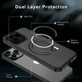 thumbnail image 6 of Elegant Choise Case for iPhone 14 Pro Max/14 Pro/14 Plus/14 Mag safe Magnetic Leather Phone Cover, Black, 6 of 13