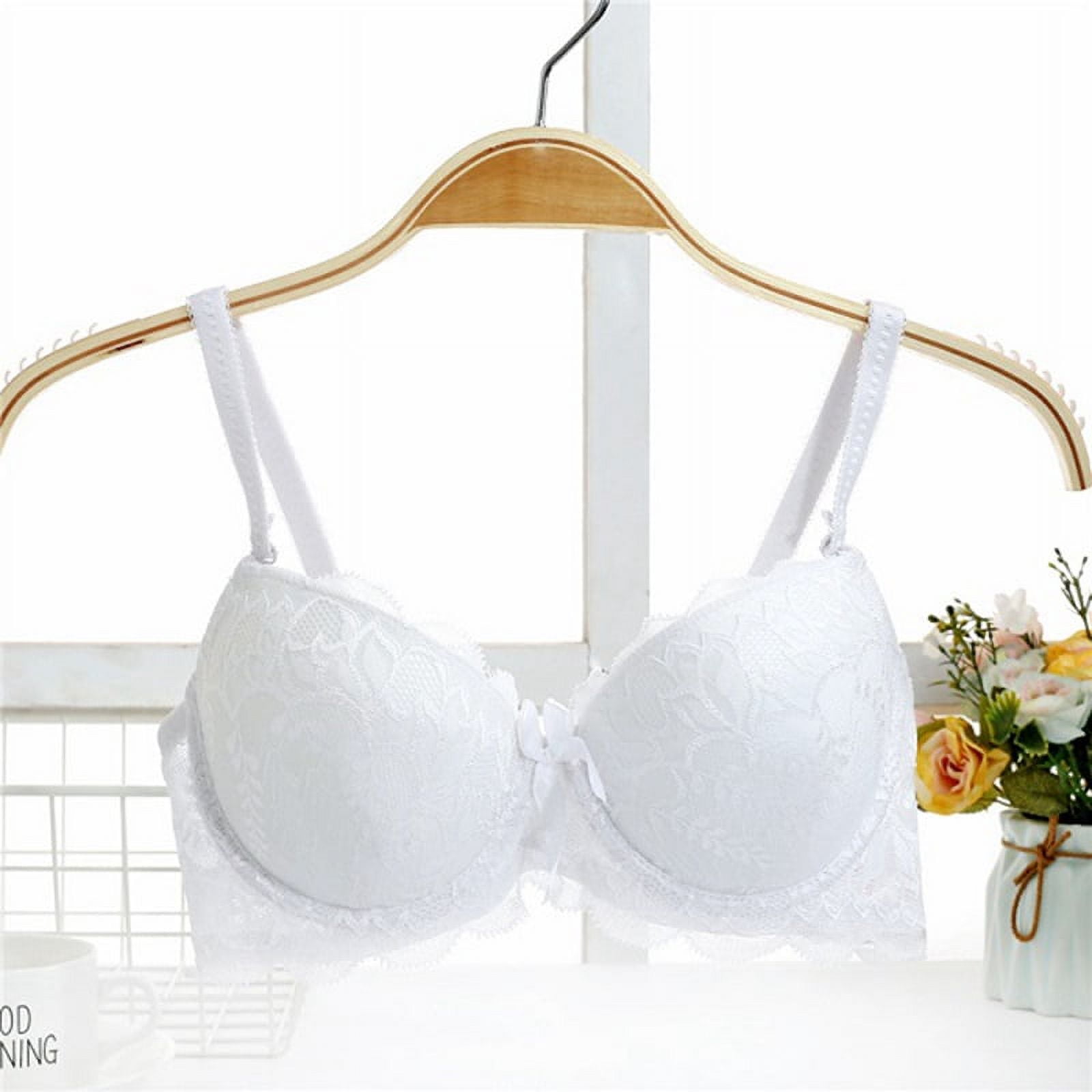  Ujicde Women Lace Push Up Bra,Soft Underwire Padded Add Cups  Lift Up Everyday Bra (Color : White, Size : (36) 36B) : Clothing, Shoes &  Jewelry