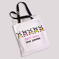 thumbnail image 2 of PKQWTM Pandas heart animal Canvas Shoulder Bags Handbags Tote Bags Shopping Bag, 2 of 2