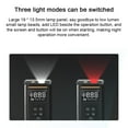 thumbnail image 4 of 7.4V/12V Wireless Portable Inflator Pump with LED Light & Power Bank Function, 120W 100PSI ABS Air Compressor for , Bikes, Basketballs - Compact 152x75x42mm Handheld Inflation Tool with 4, 4 of 7