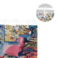 thumbnail image 5 of Yayeee Shower Curtain with Hooks 72"x72" Waterproof Fabric Bathroom Hanging Decor, Art Cat, 5 of 5