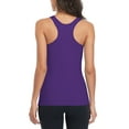 thumbnail image 3 of Women's Cotton Racerback Camis Tank Tops Undershirt, 2 Pack, 3 of 5