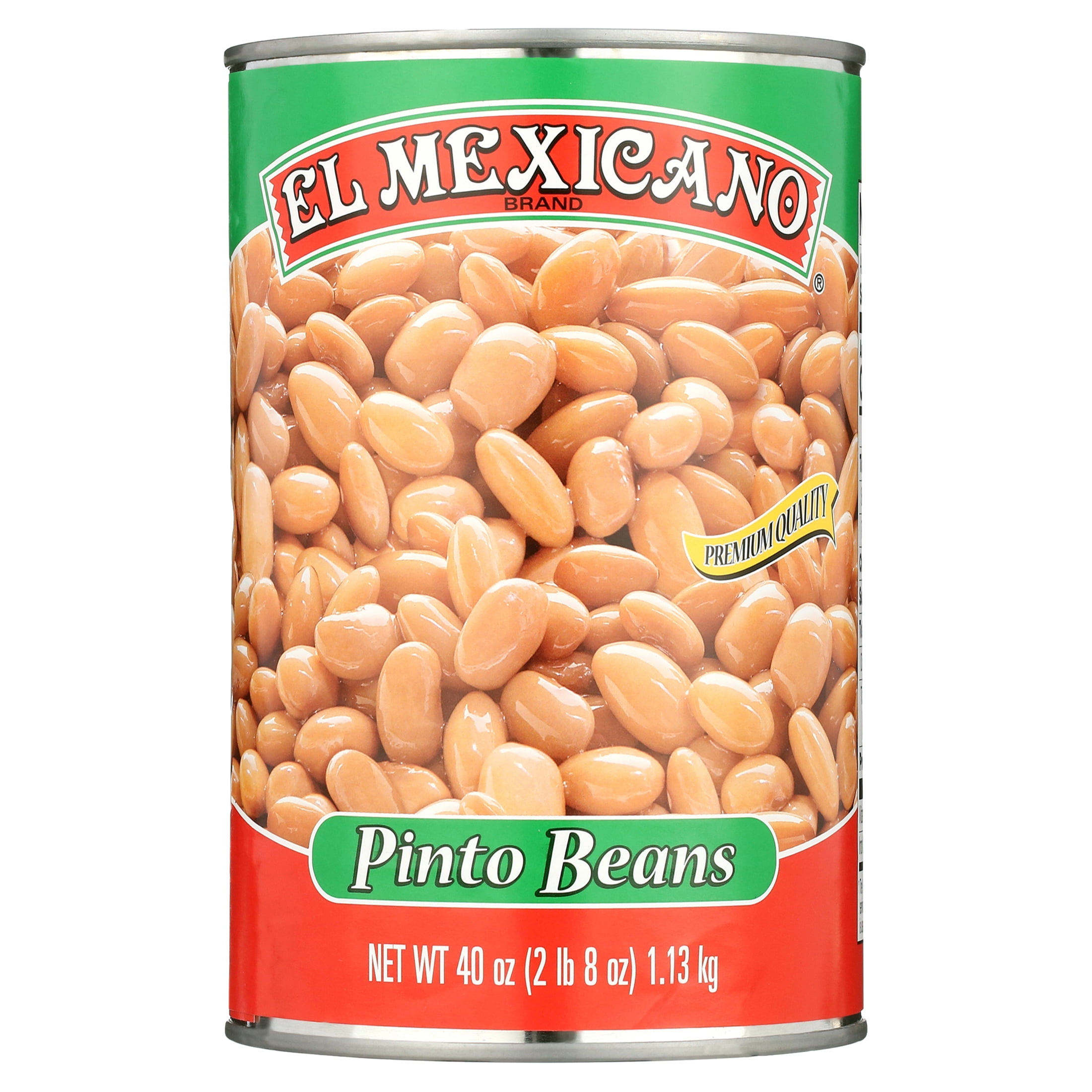 (2 pack) El Mexicano Whole Pinto Beans, Mexican Style, 40 oz Can