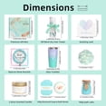 thumbnail image 2 of Birthday Gifts for Women, Self Care Get Well Soon Gift Baskets for Women,Ocean Relaxing Spa Gift Care Package for Women Who Have Everything New Mom Girl Grandma Coworkers Mother Christmas, 2 of 8