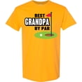 thumbnail image 3 of Inktastic Father's Day Best Grandpa by Par with Flag and Golf Ball T-Shirt, 3 of 5