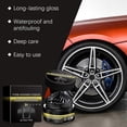 thumbnail image 4 of Tyre Nourish Cream, Tire Nourish Wax Cream, Tyre Nourish Cream Maintain Luster for Cars, UV Protection and Waterproof Coating, Designed to Enhance Vehicle Aesthetics Efficiently (2), 4 of 7
