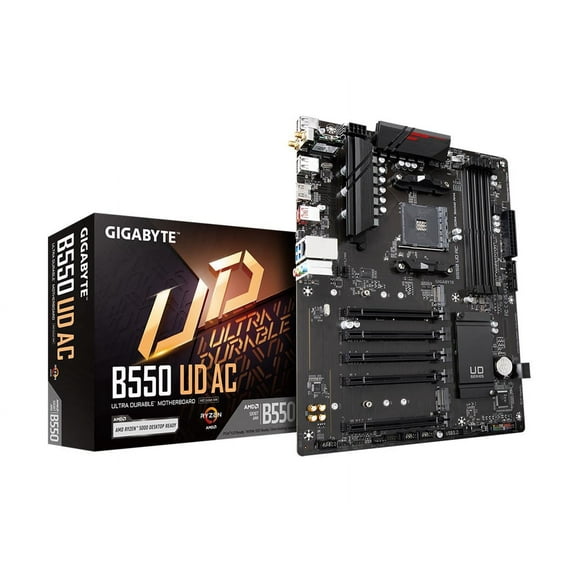 GIGABYTE B550 UD AC AM4 AMD B550 SATA 6Gb/s ATX Motherboard