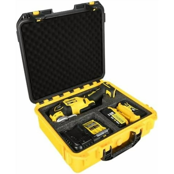 Case for Dewalt Oscillating Multi Tool: Hard Carrying Case Storage Organizer Tool Box for Dewalt 20V Max Cordless Multitool Oscillating DCS356 | DCS354 | DCS353 | Battery | Charger | Tool Accessories