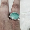 thumbnail image 5 of Tibetan Turquoise Ring, Silver Jewelry, 925 Silver Ring, Father's Day, AAA Natural Turquoise, December Birthstone Ring, Heavy Mens Ring, Spiritual Healing Gemstone, Christmas, Signet Mens Ring, 5 of 6