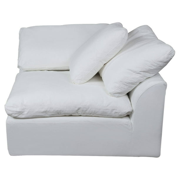 Sunset Trading Cloud Puff Sectional Sofa Modular Corner Section