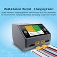thumbnail image 3 of D6 Dual Channel Smart Charger 2xDC325W 15A for Lipo NiMH Battery Phone Wireless Charging, 3 of 7