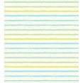 thumbnail image 3 of Striped Duvet Cover Set, Watercolor Paint Brush Pattern in Pastel Tone with Grunge Effects Nouveau Art, Decorative 2 Piece Bedding Set with 1 Pillow Shams, Twin Size, Multicolor, by Ambesonne, 3 of 3