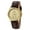 Gold, variant on Watches for Men, Ultra-Thin Minimalist Leather Watch, Stainless Steel Case, Waterproof Analog Quartz Watch, Business Dress Watches with Small Seconds (Gold)