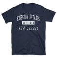 thumbnail image 1 of Kingston Estates New Jersey Classic Established Men's Cotton T-Shirt, 1 of 1