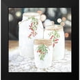 thumbnail image 2 of Atelier B Art Studio 20x20 Black Modern Framed Museum Art Print Titled - CHRISTMAS CANDLES, 2 of 5