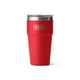 thumbnail image 3 of Vaso YETI Rambler, 590 ml, apilable, acero inoxidable, rojo, 3 of 8