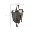 thumbnail image 2 of OULII 1Set Metal Rain Chain For Balcony 12.0X6.5X6.5In Grey Color Elegant Style, 2 of 8