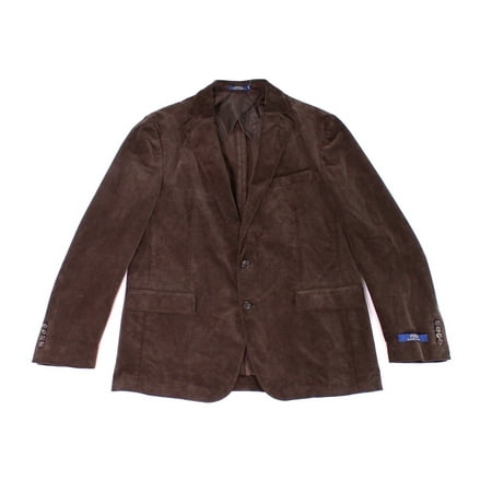 Polo Ralph Lauren Mens 42R Two Button Corduroy Blazer