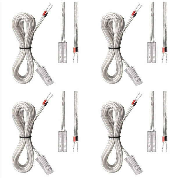 4X Cable de Audio para Altavoz de Cine en Casa para HCD-ZX6 HCD-ZX66I HCD-ZX8 , 4 M